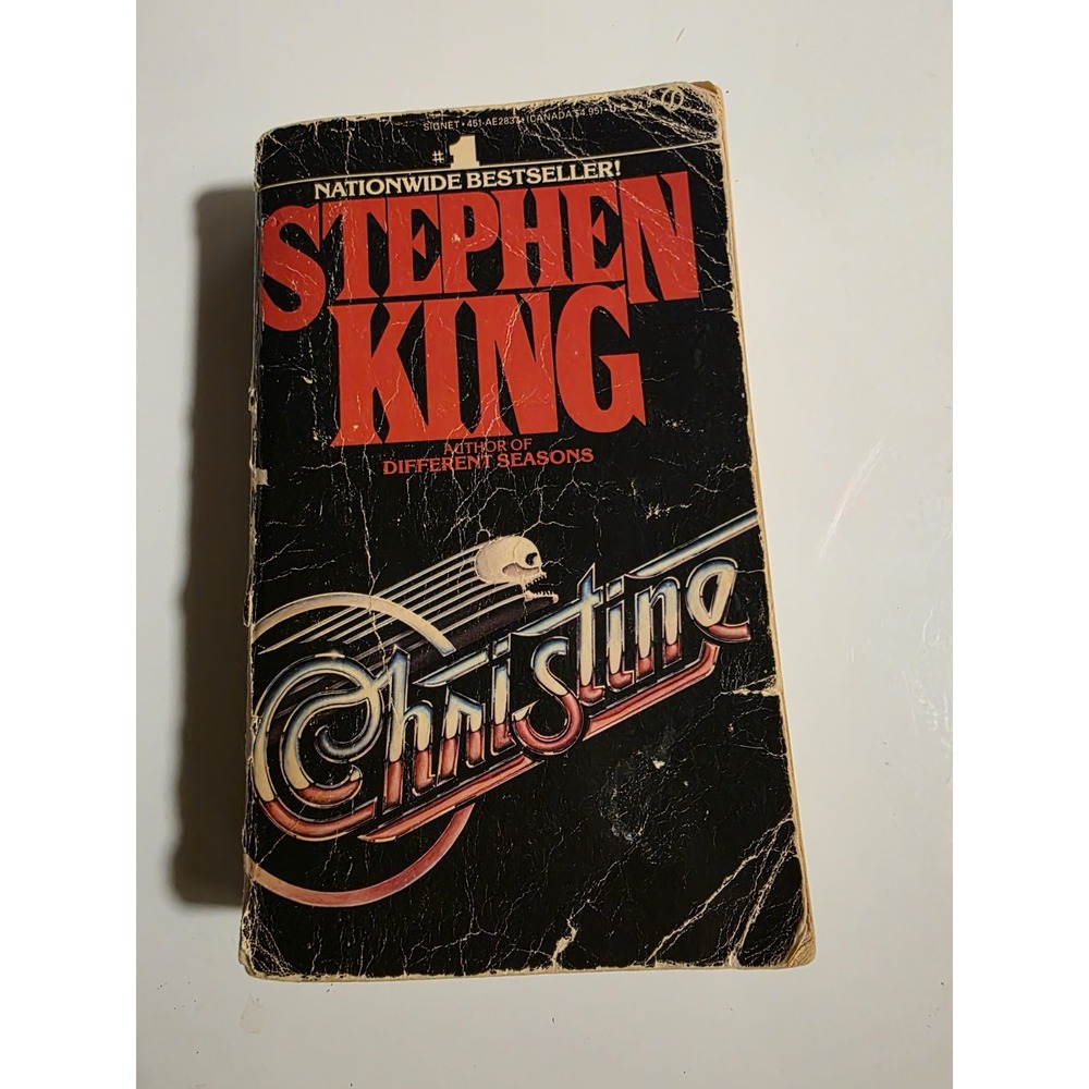 Christine by Stephen King Paperback, Used